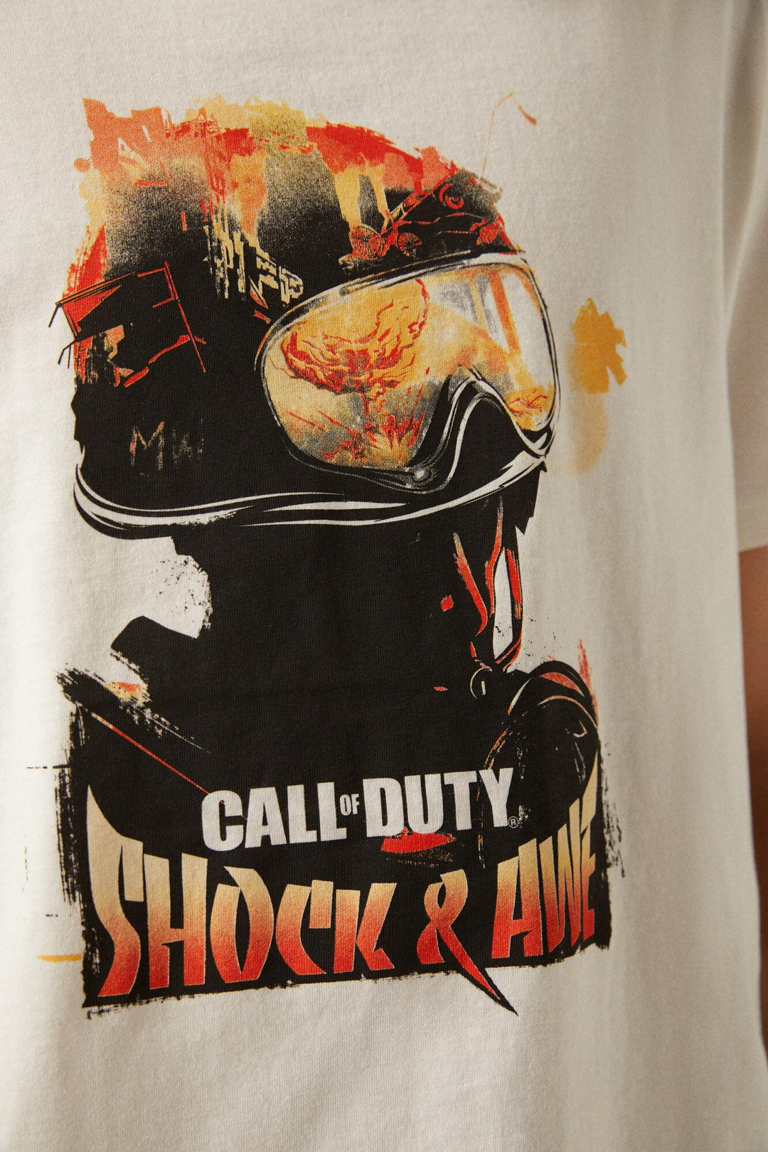 Springfield Call of Duty T-shirt in white