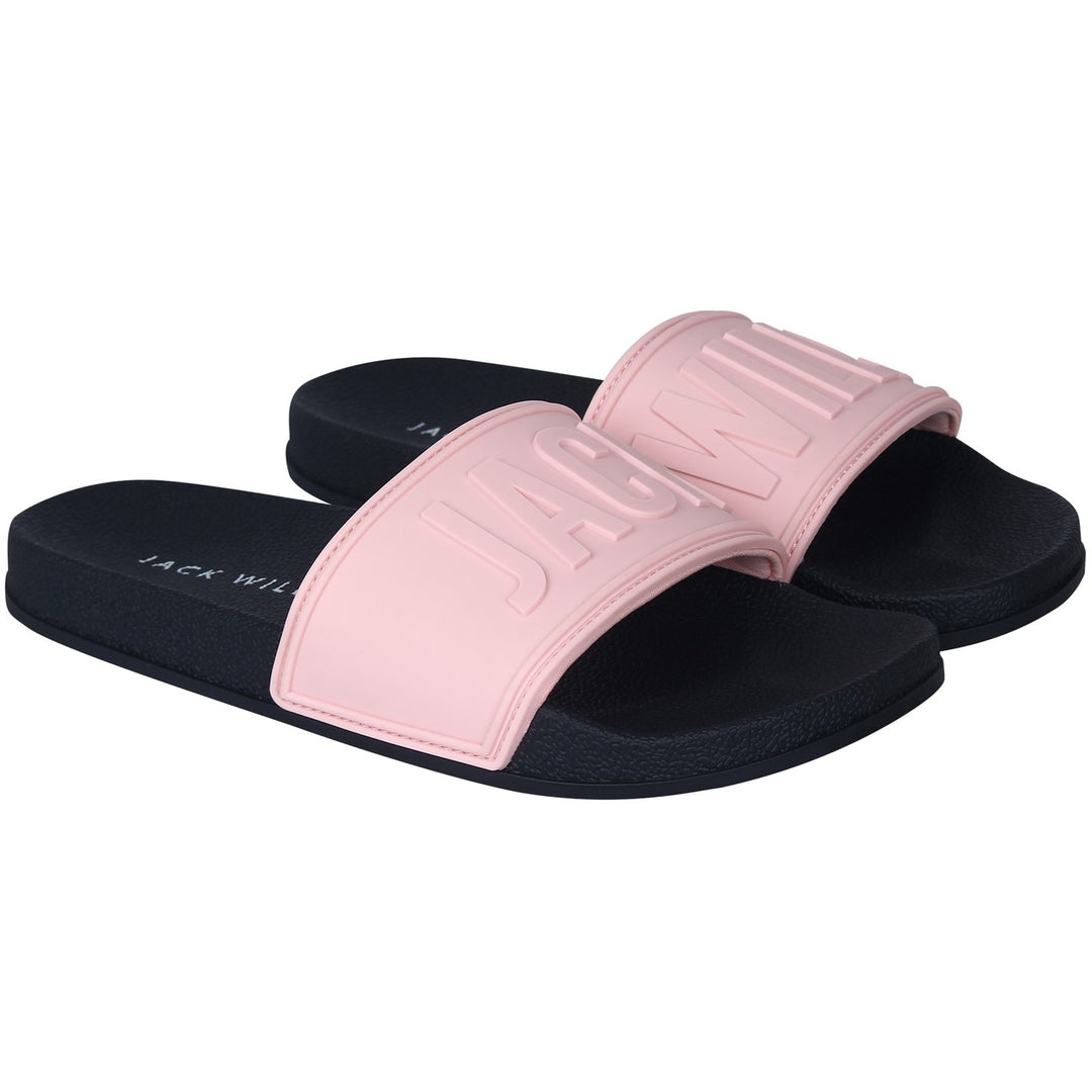 Jack Wills Logo Slides in pink