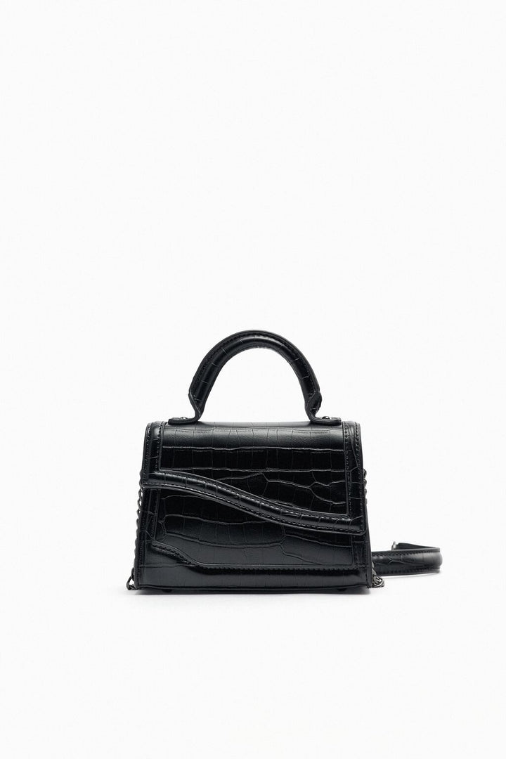 ZARA MINI CITY BAG WITH ASYMMETRIC FLAP