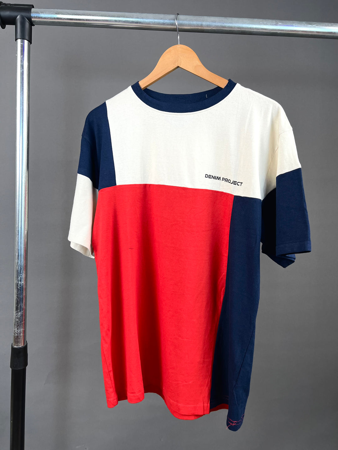 Denim Project color block t-shirt