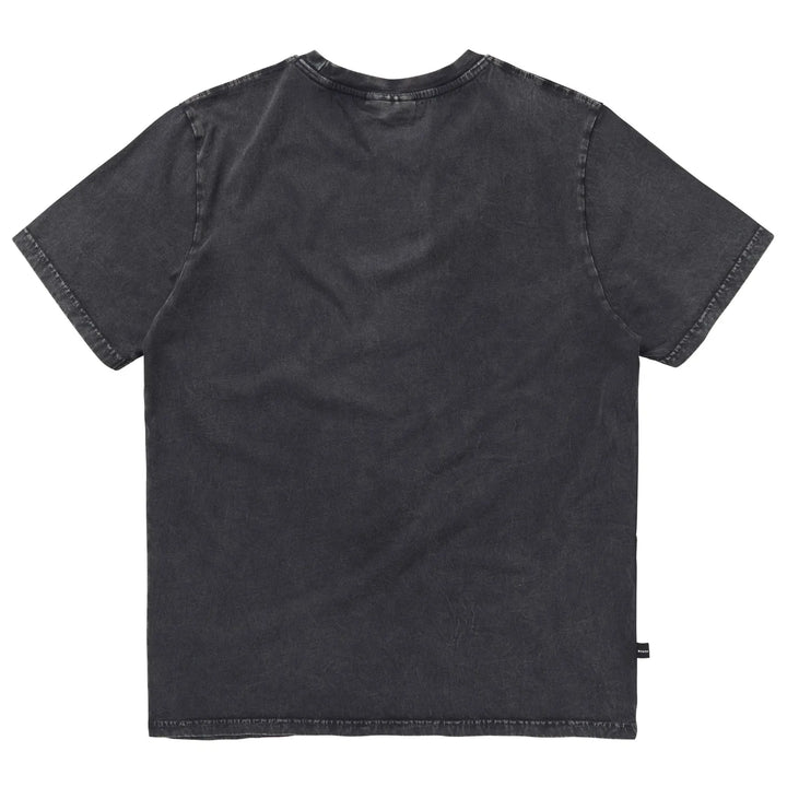 Mystic Trespass T-shirt in washed black