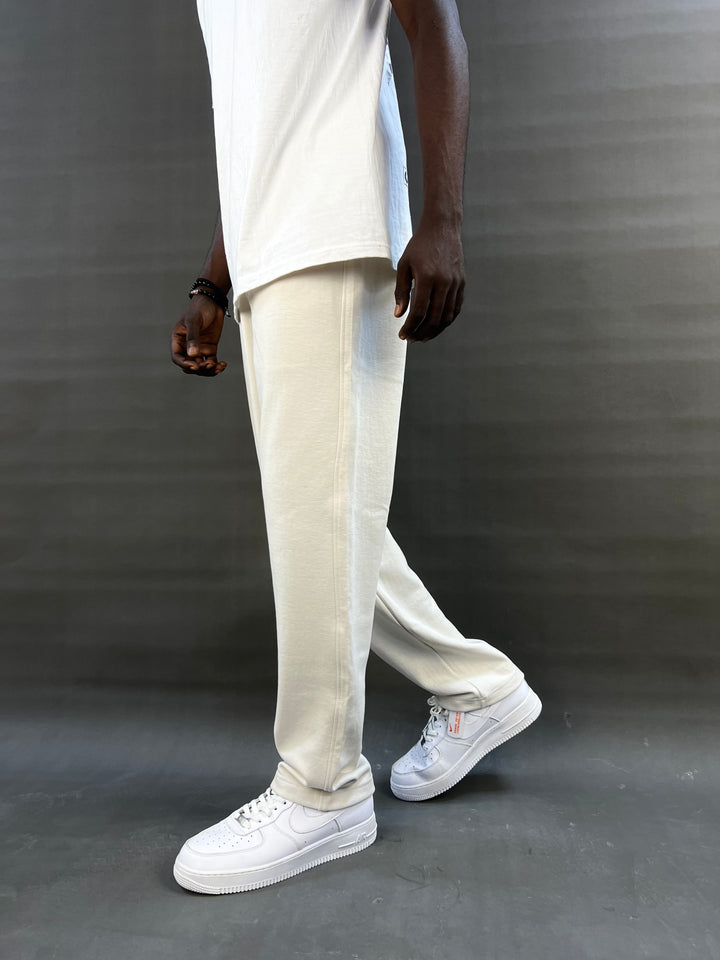 Garm island straight fit jogger pants in beige