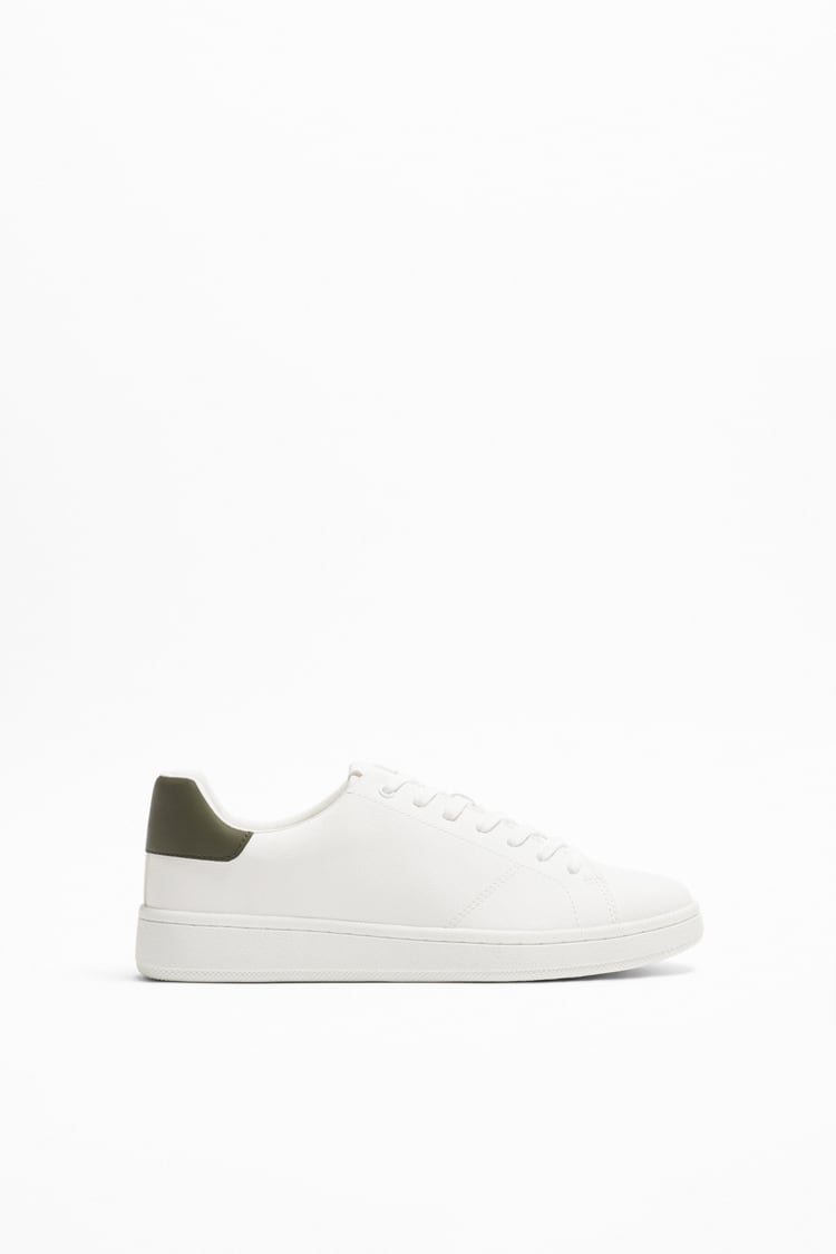 ZARA MINIMALIST CONTRAST TRAINERS