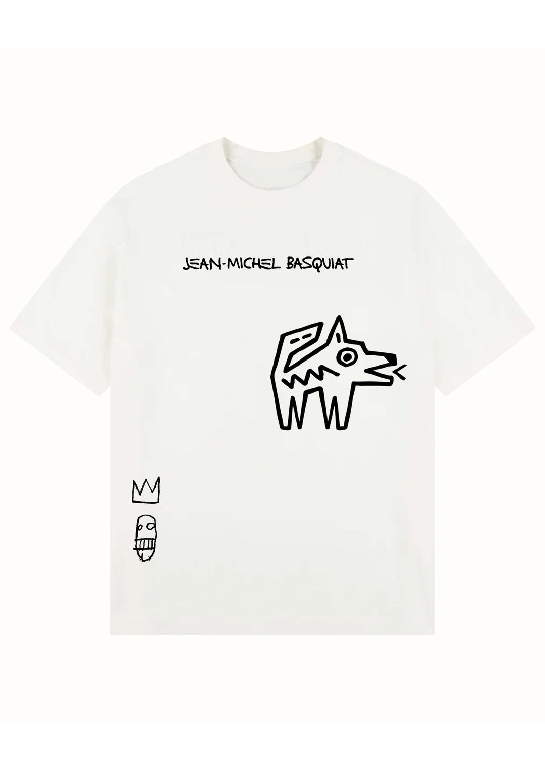 Garm Island Basquiat t-shirt in white