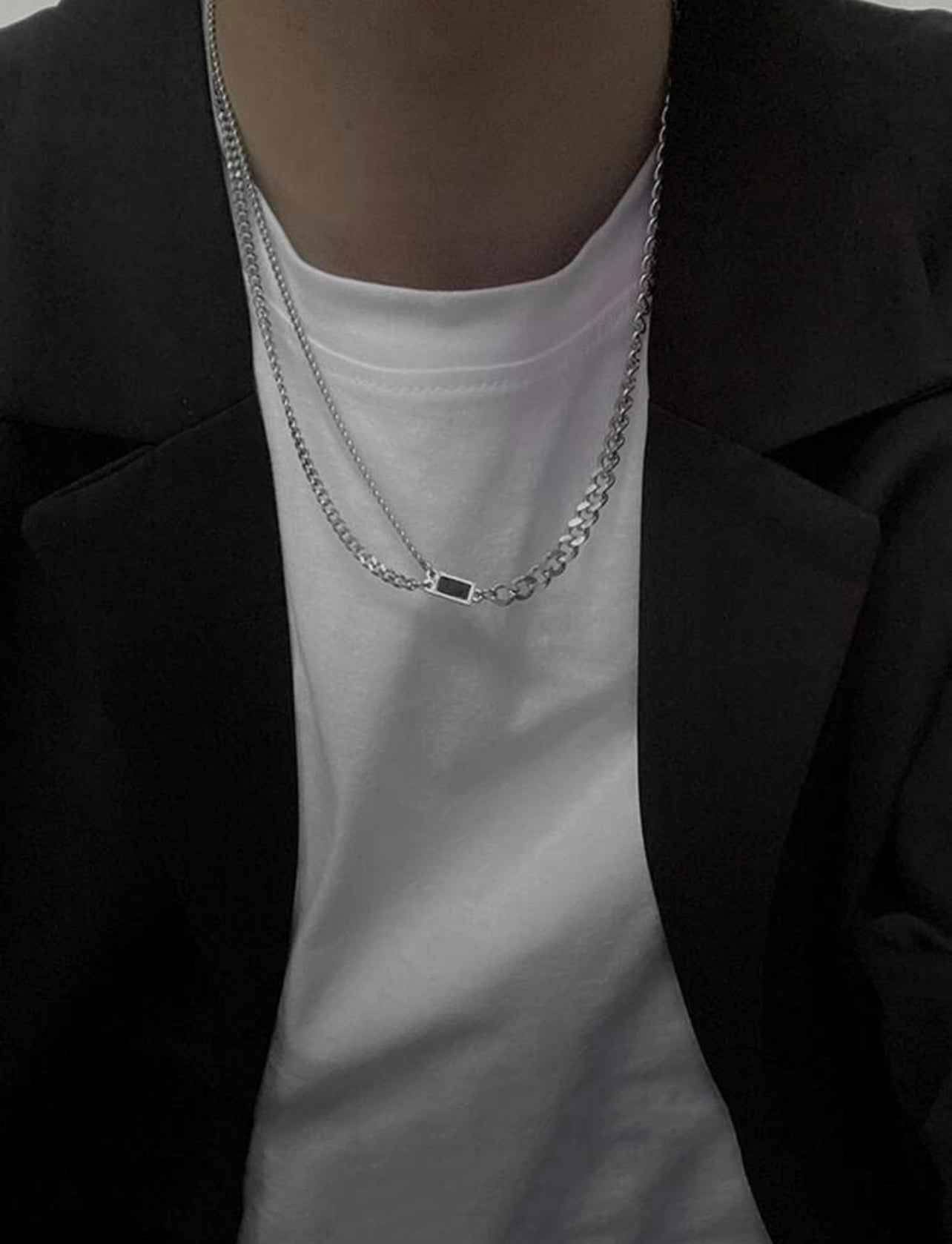 Men’s simple chain necklace