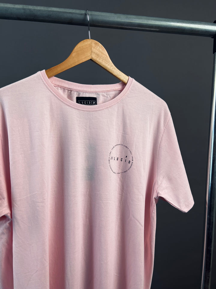 Lucid Method T-shirt in pink