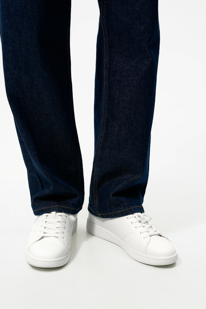 ZARA MINIMALIST CONTRAST TRAINERS