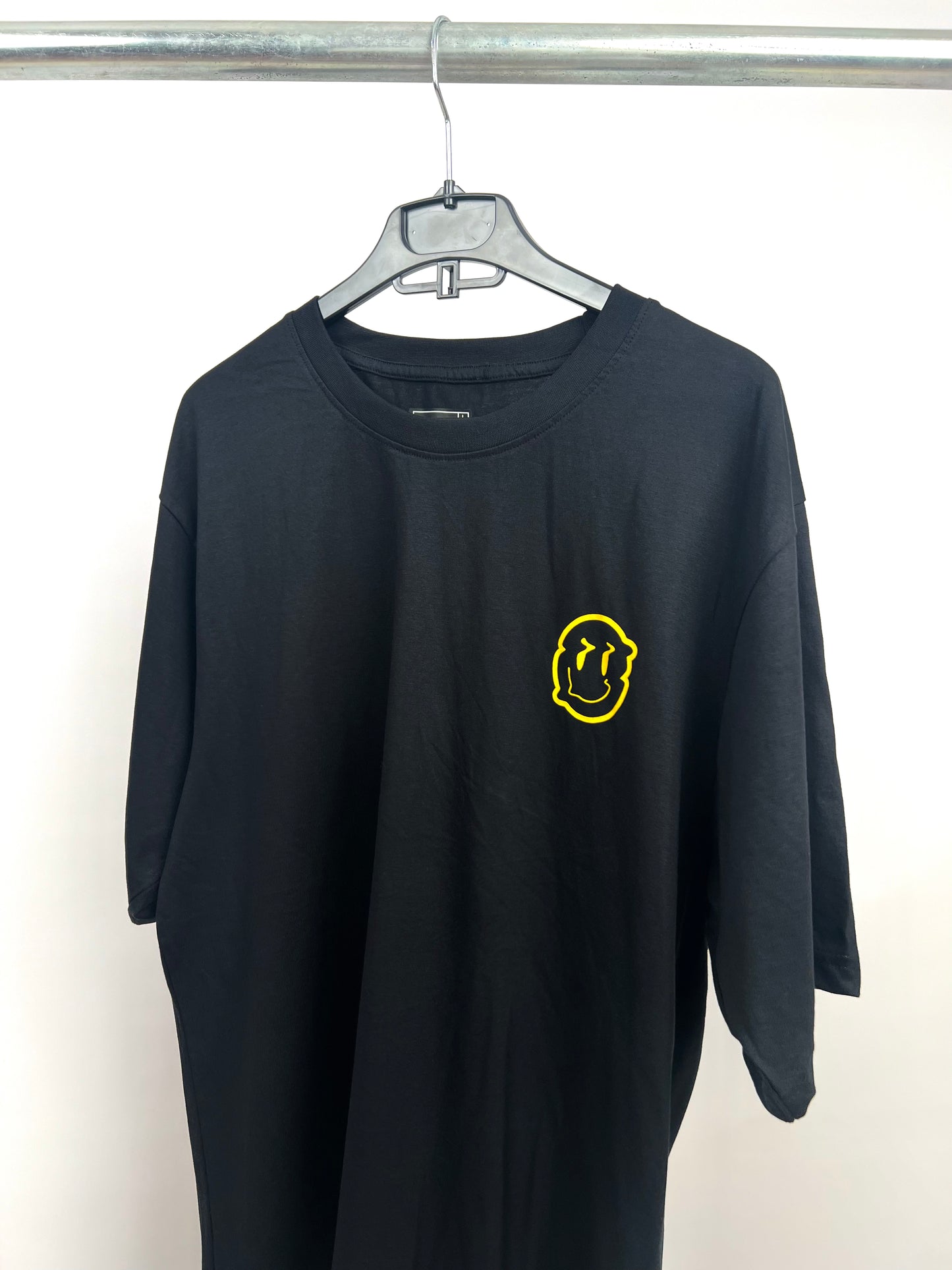 Dillinger psychedelic Smile Backprint T-shirt in black