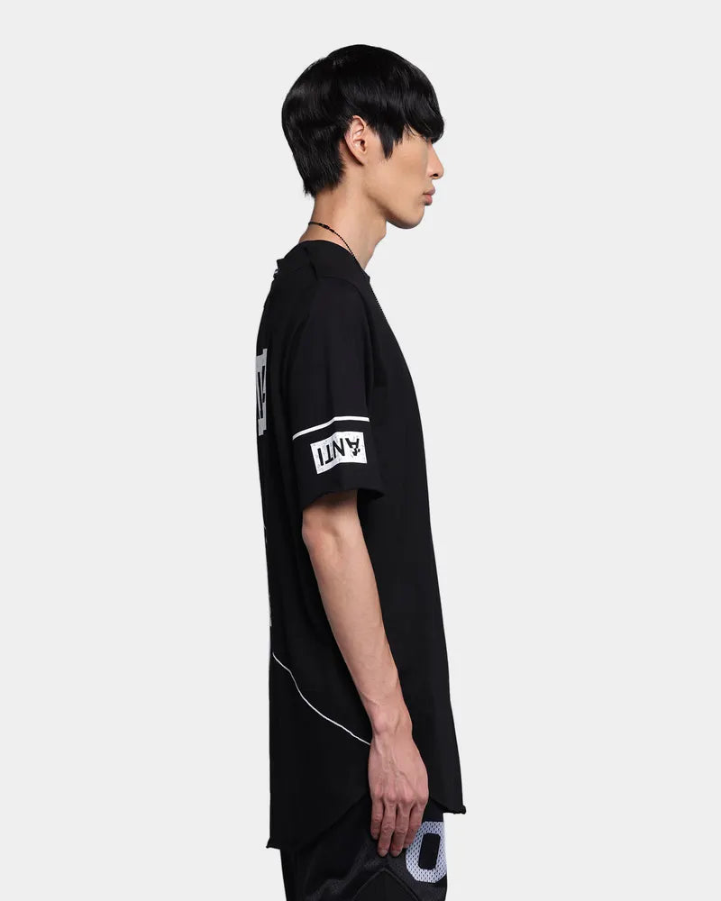 The Anti Order Logo A8 Symmetry T-Shirt in black