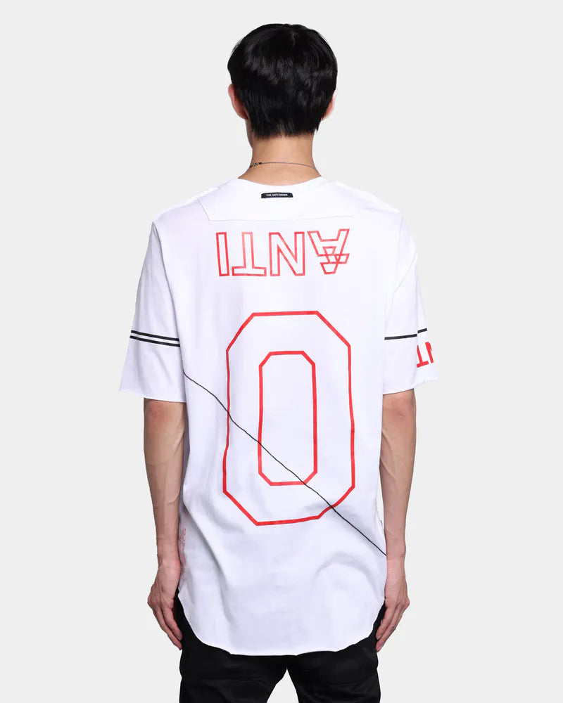 The Anti Order Logo Chicvgo A4 Symmetry T-Shirt in white