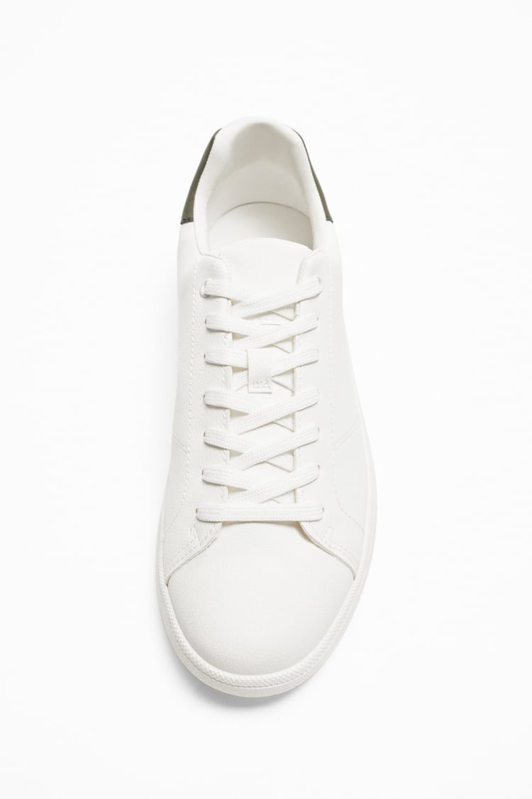 ZARA MINIMALIST CONTRAST TRAINERS