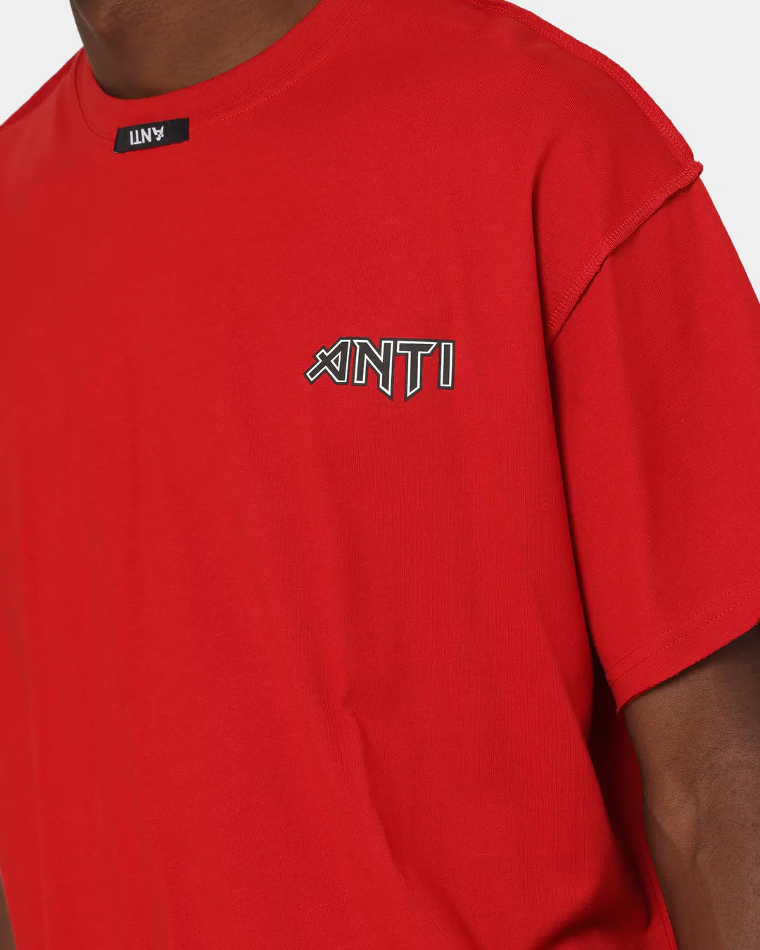 Anti Order Terminus T-shirt in red