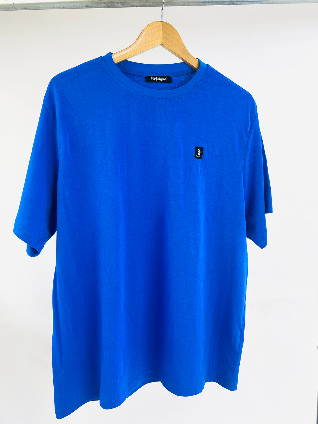 Refrique t-shirt in teal blue