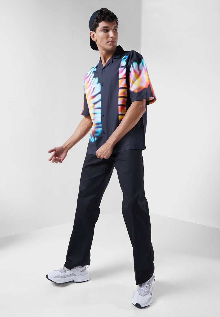 Topman Oversized With Disco Print Shirt
