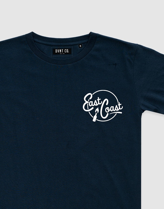 DVNT East Coast T-shirt in Navy