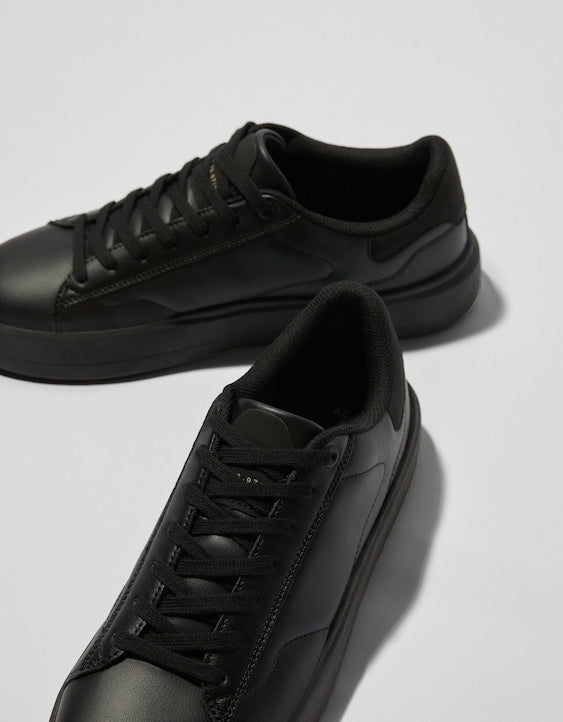 Bershka Men’s monochrome trainers