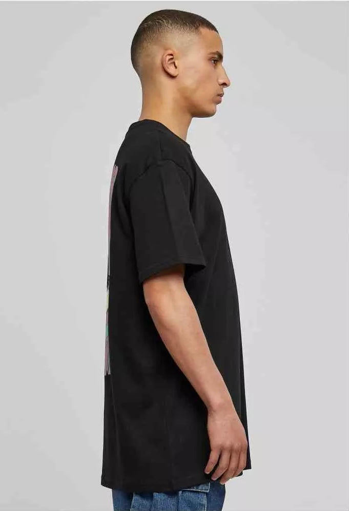 Urban Classics Urban Classics Mens Tshirt Organic Big Peace Black