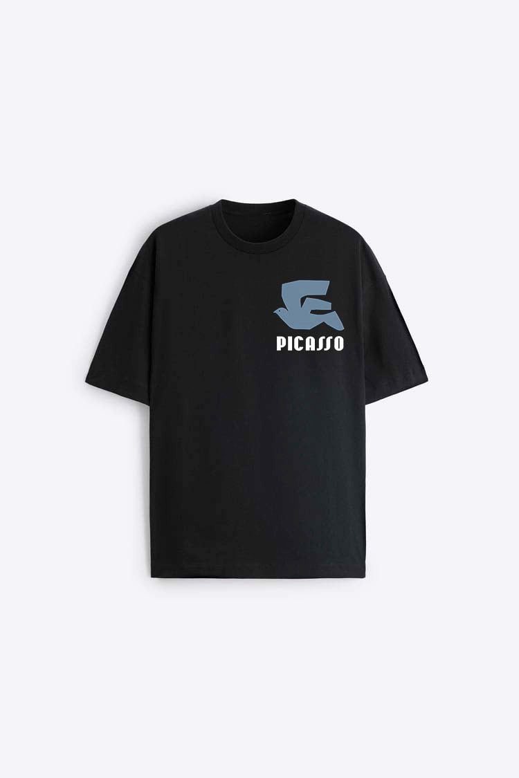 Garm Island Picasso t-shirt in black