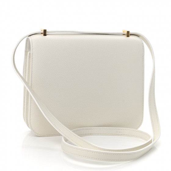 Constance 24 shoulder bag in white