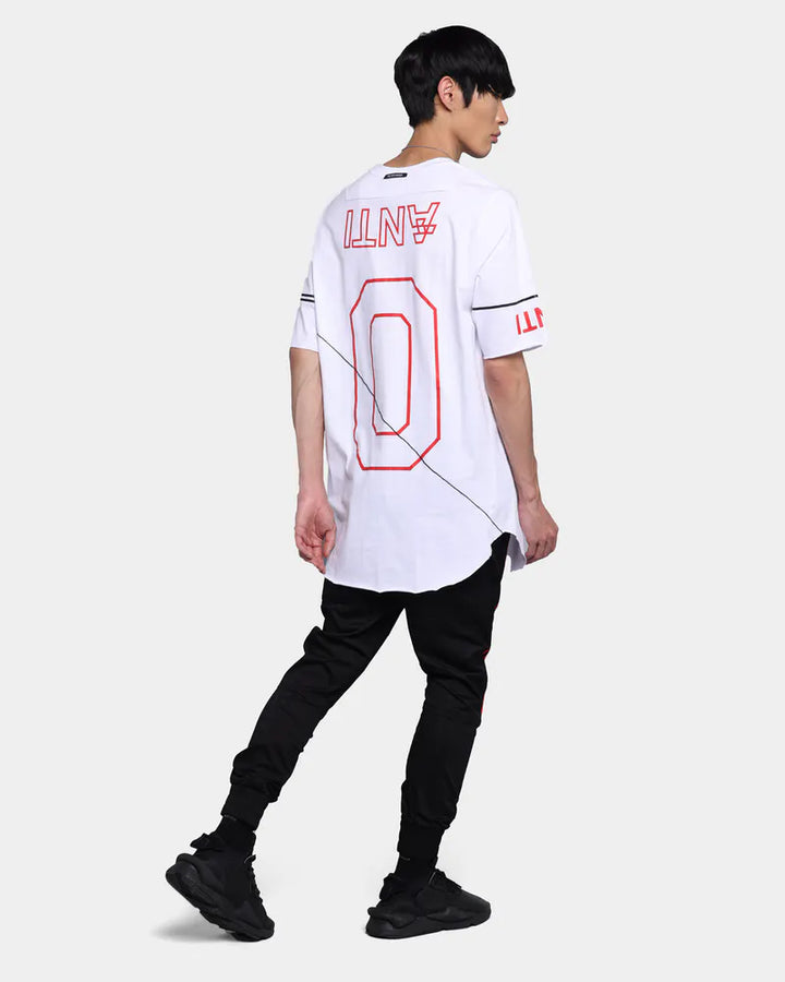 The Anti Order Logo Chicvgo A4 Symmetry T-Shirt in white