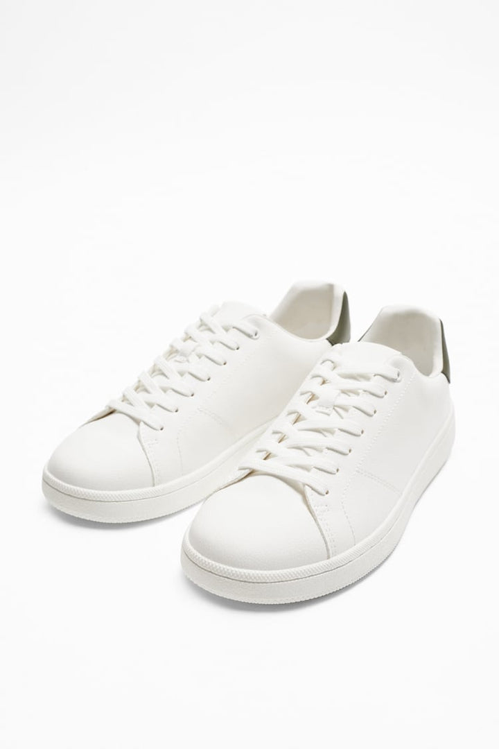 ZARA MINIMALIST CONTRAST TRAINERS