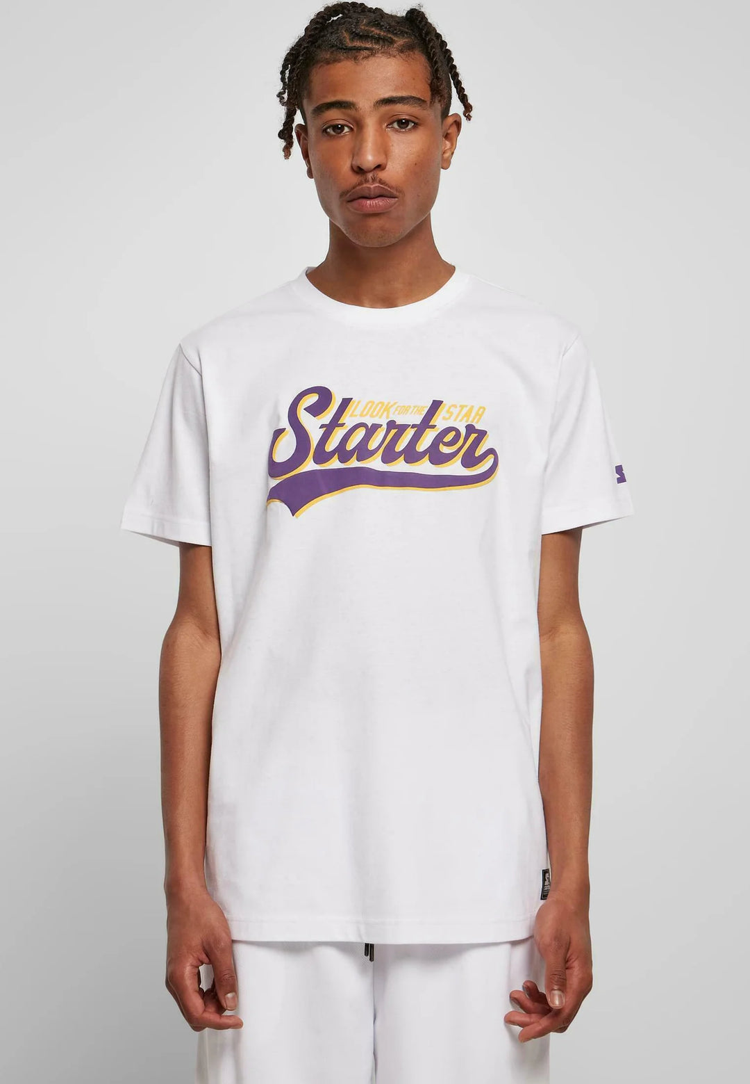 Starter print T-shirt white