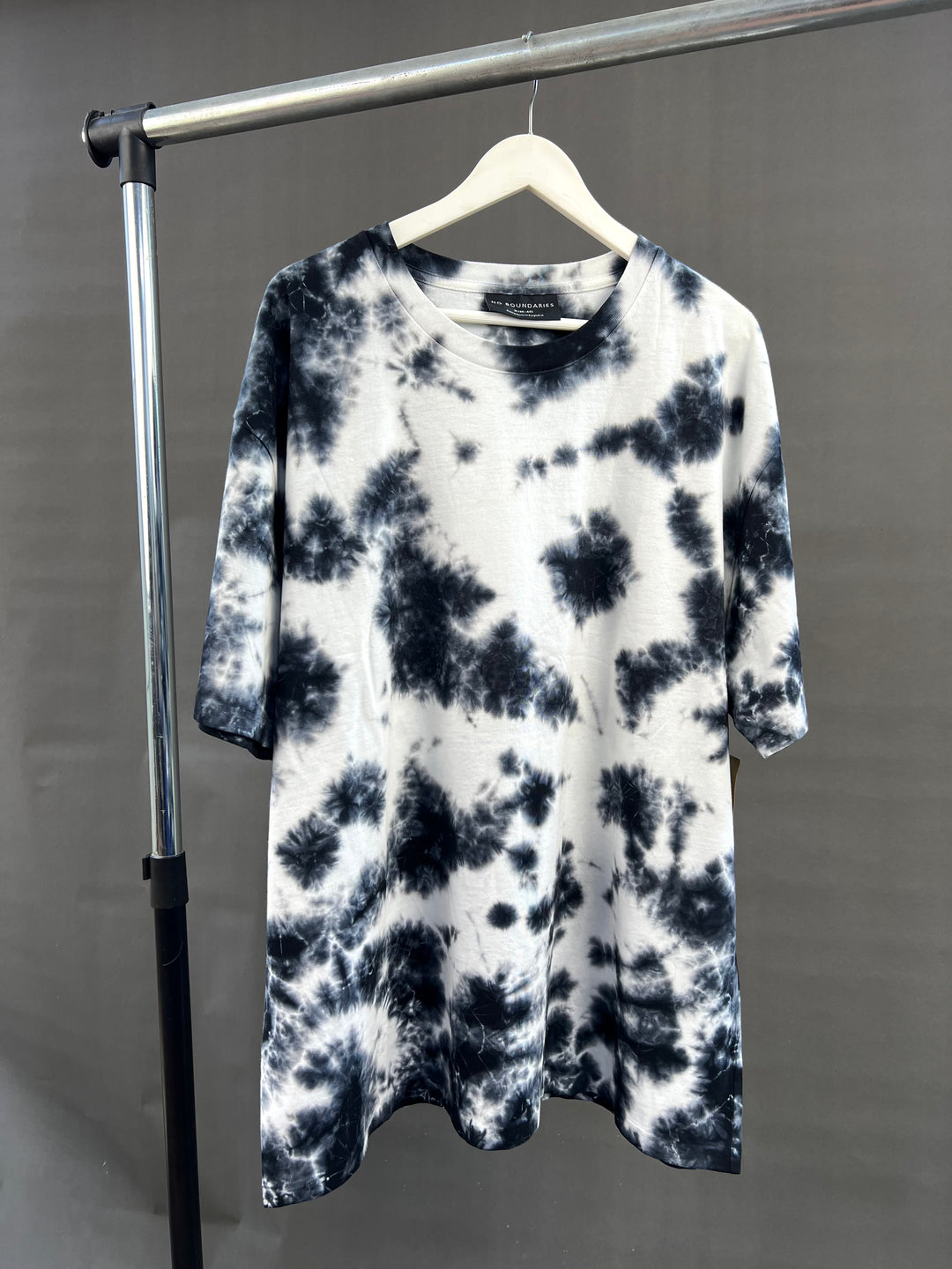 No boundaries Tie Dye Oversized T-shirt