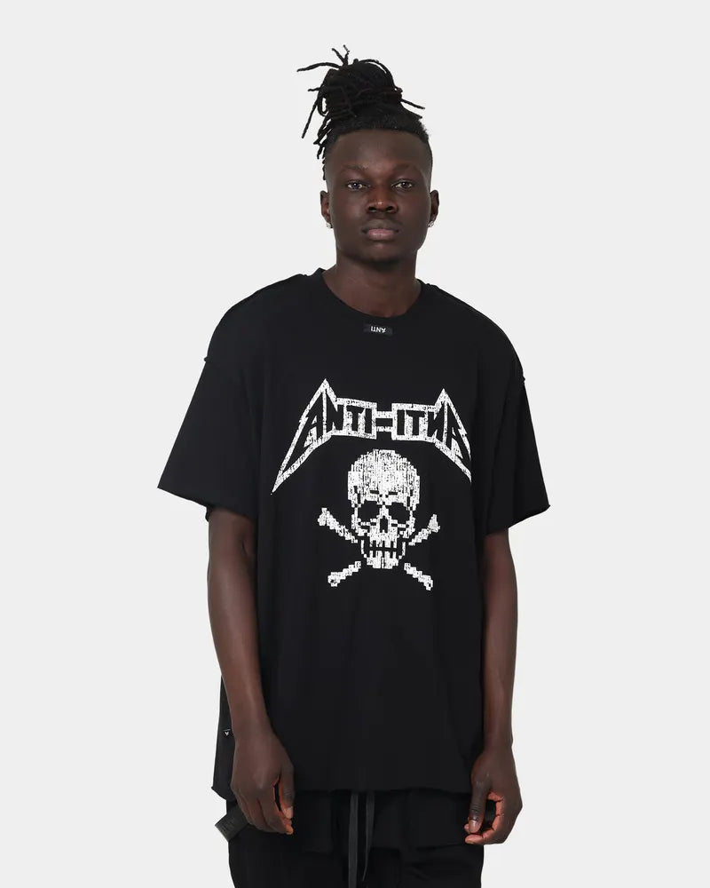 The Anti Order Logo Death Metal Oversized T-Shirt