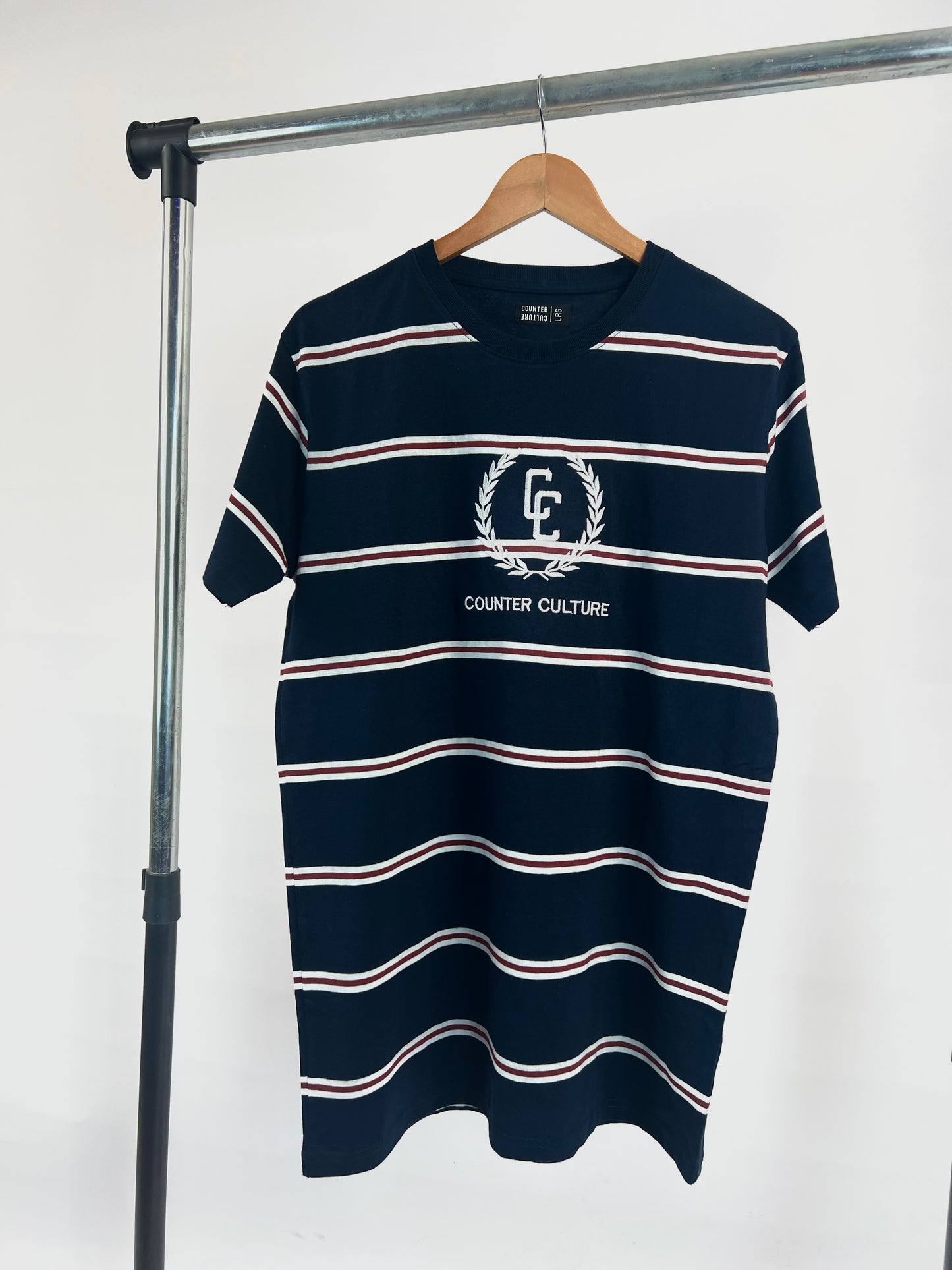 Counter Culture College Striped T-shirt