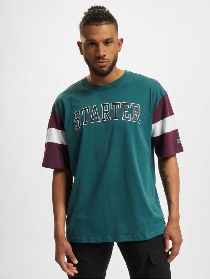 Starter Oversized T-Shirt Throwback in green