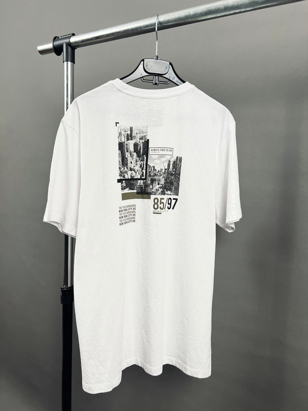 Brooklyn east coast t-shirt in white