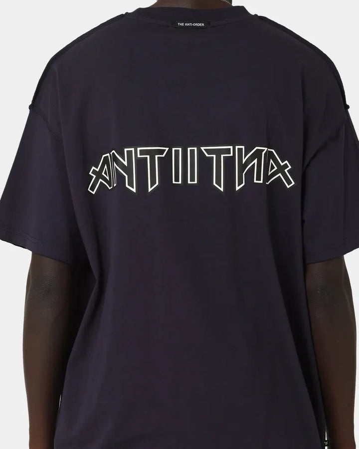 Anti Order Terminus T-shirt in navy/white