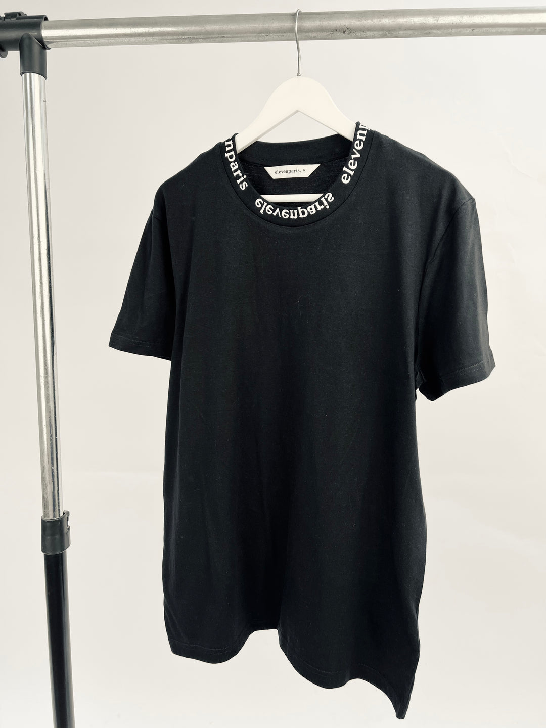 Eleven Paris Jacquard T-shirt in black