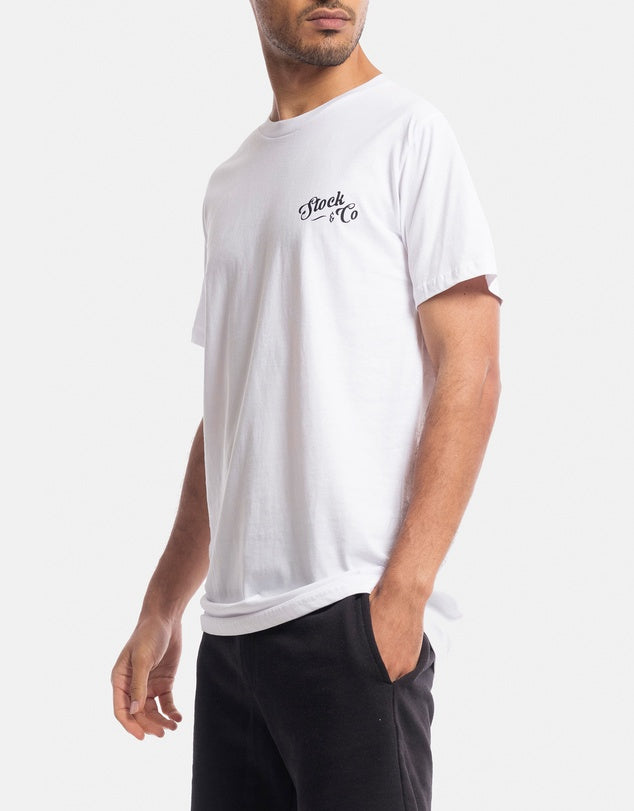 Stock & CO Scroll Backprint T-shirt