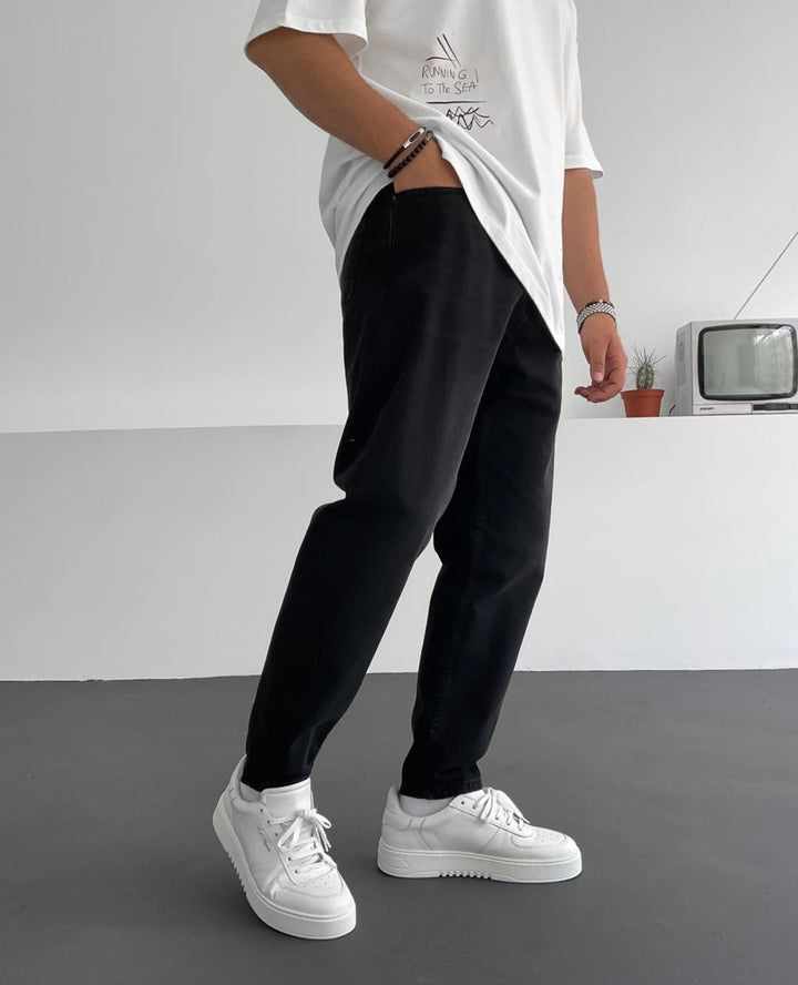 Difransel Bana jeans in black