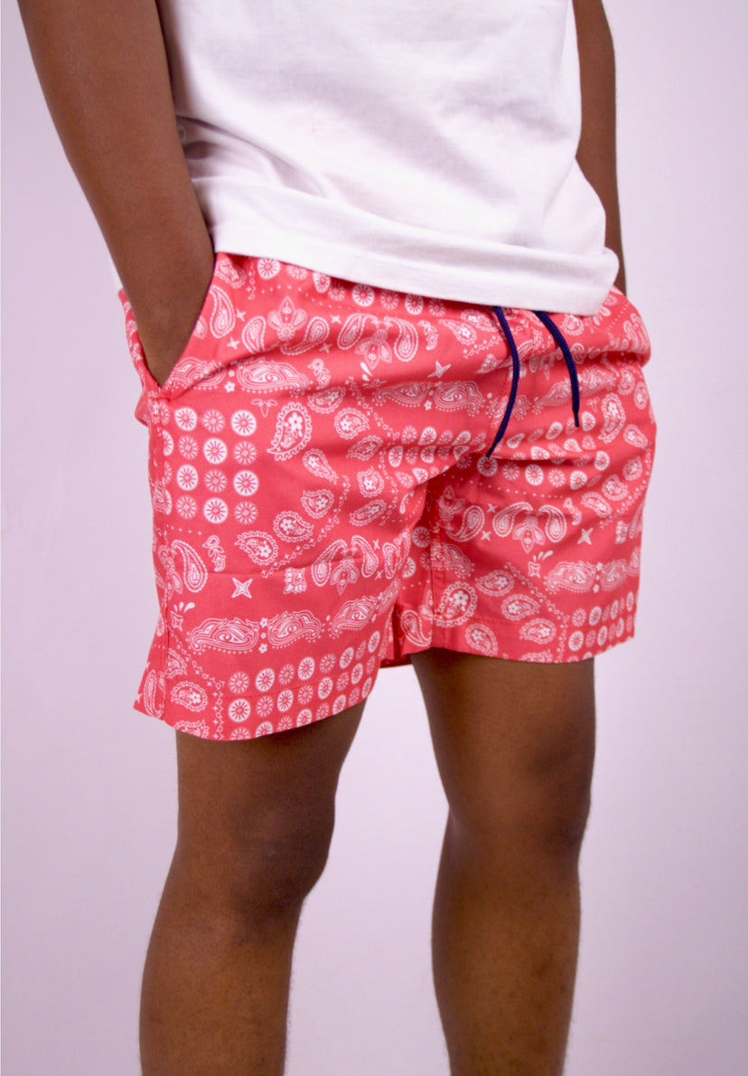 Trunks Surf & Co Macro Paisley swim shorts