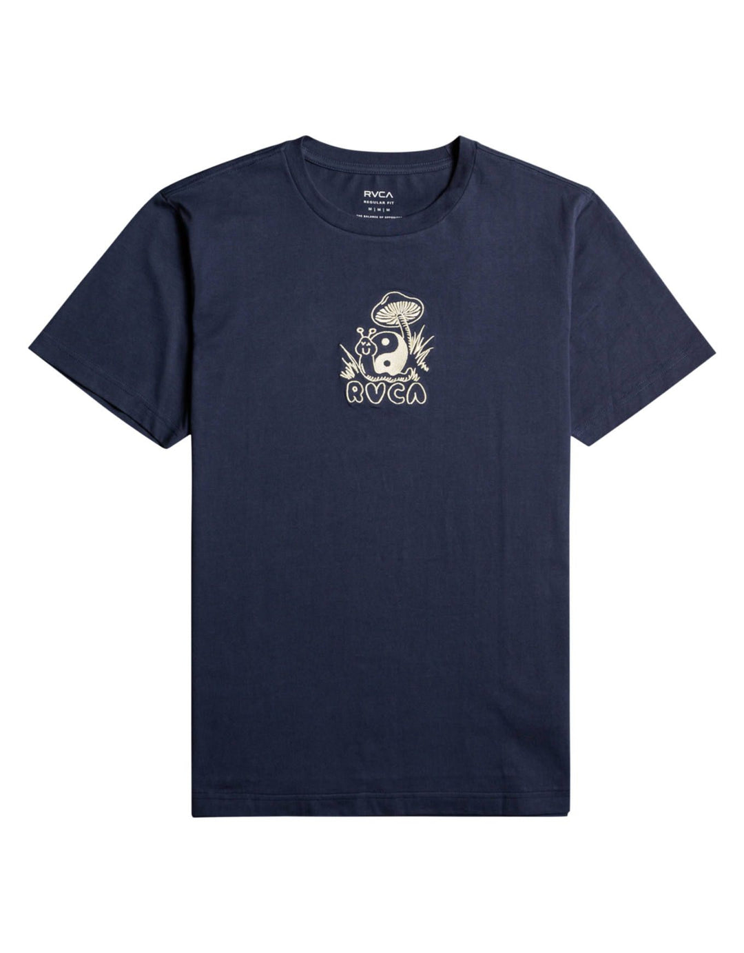 RCVA Trippy Snail T-shirt in blue