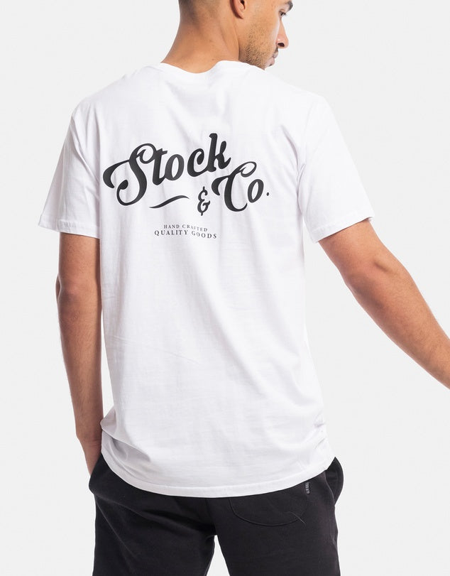 Stock & CO Scroll Backprint T-shirt