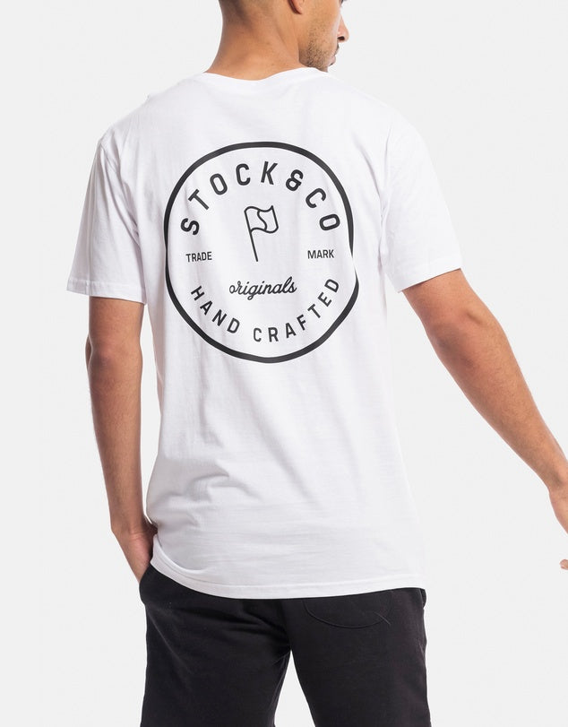 Stock & CO Cuba Backprint T-shirt in white