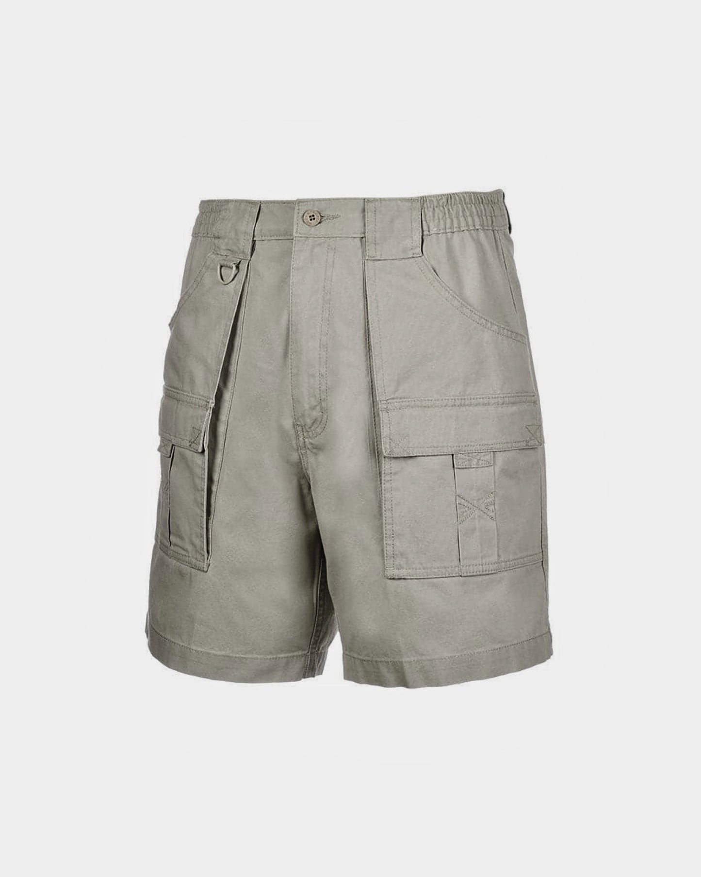 Hook &tackle cargo shorts in khaki