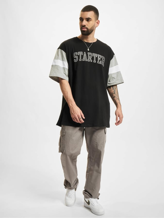 Starter Oversized T-Shirt Throwback in black