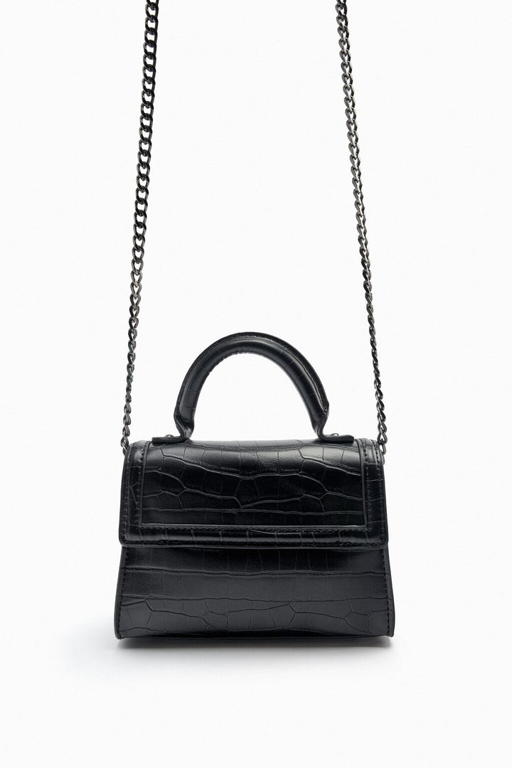 ZARA MINI CITY BAG WITH ASYMMETRIC FLAP