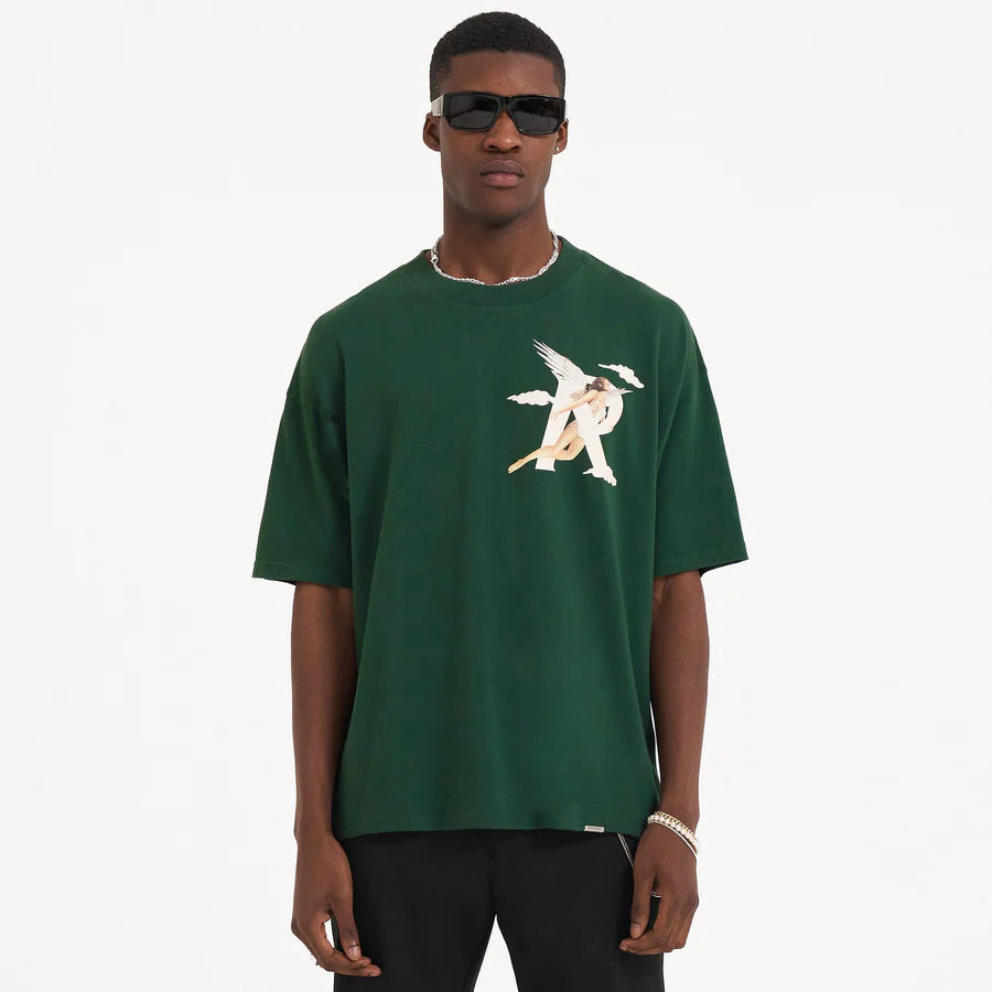 REPRESENT STORMS IN HEAVEN T-SHIRT IN GREEN