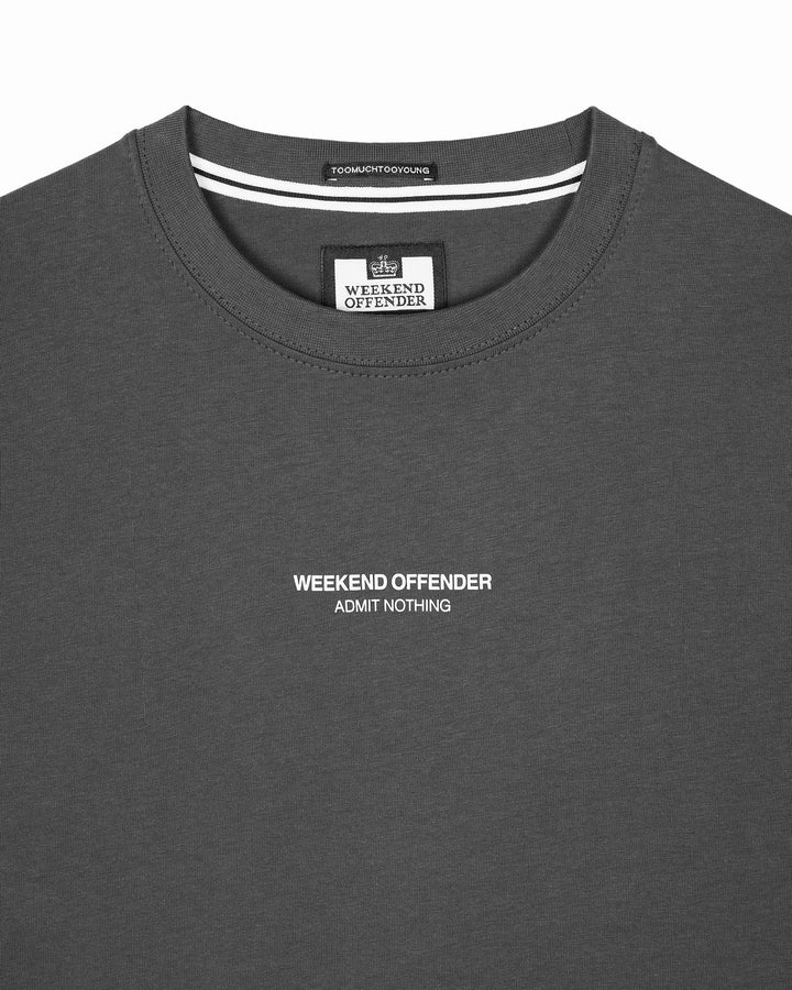 WEEKEND OFFENDER MILLERGROVE T-SHIRT IN GREY