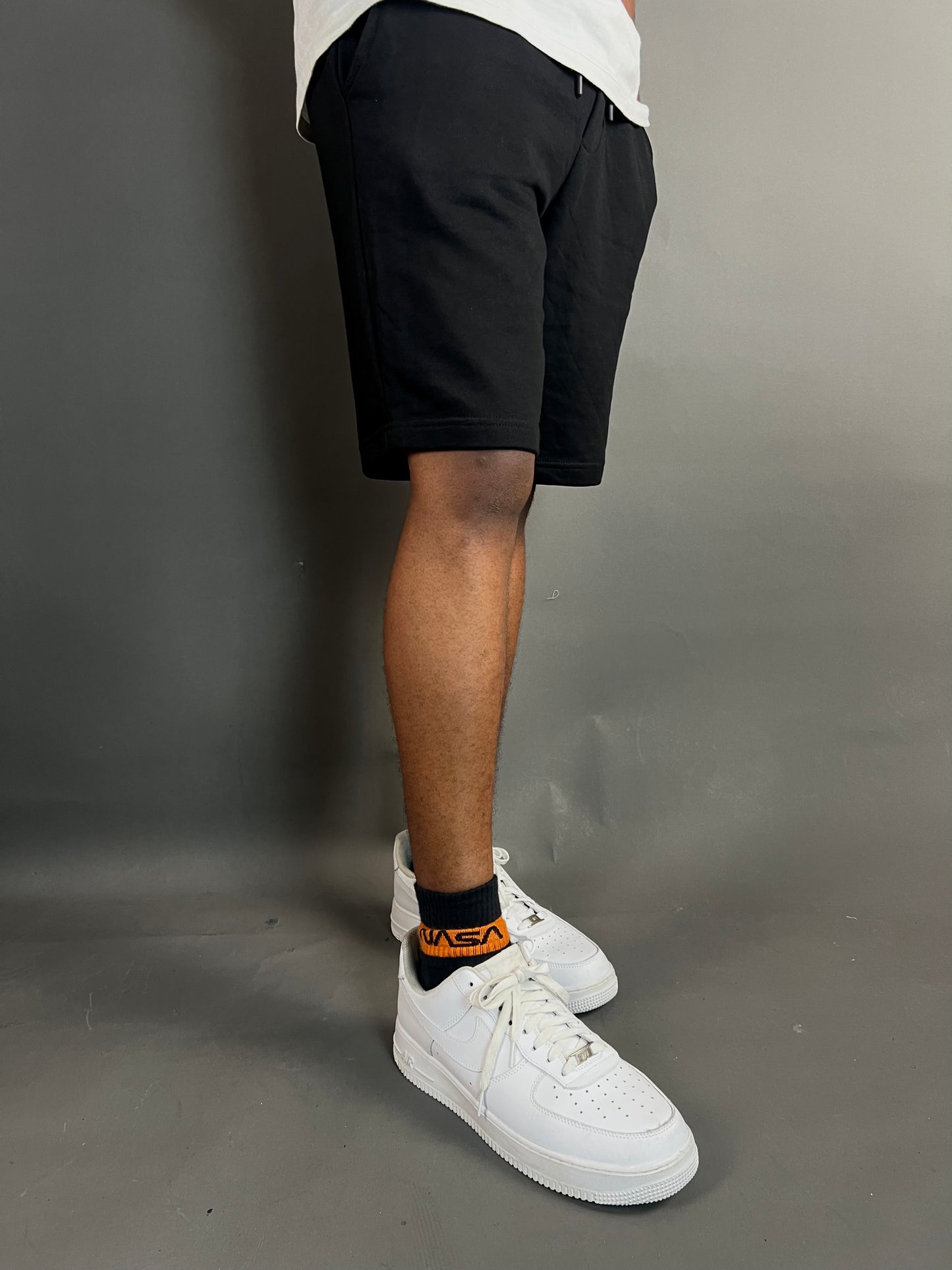Zara side pocket shorts in black
