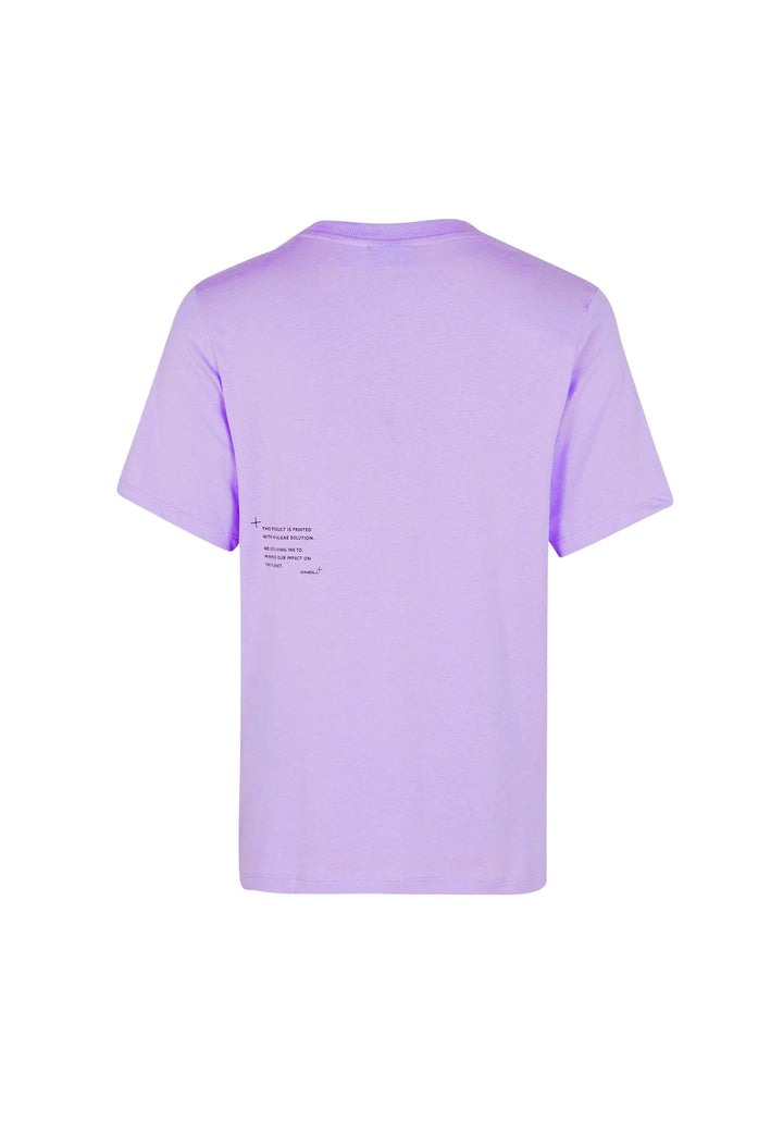 O’Neill surf society t-shirt in purple