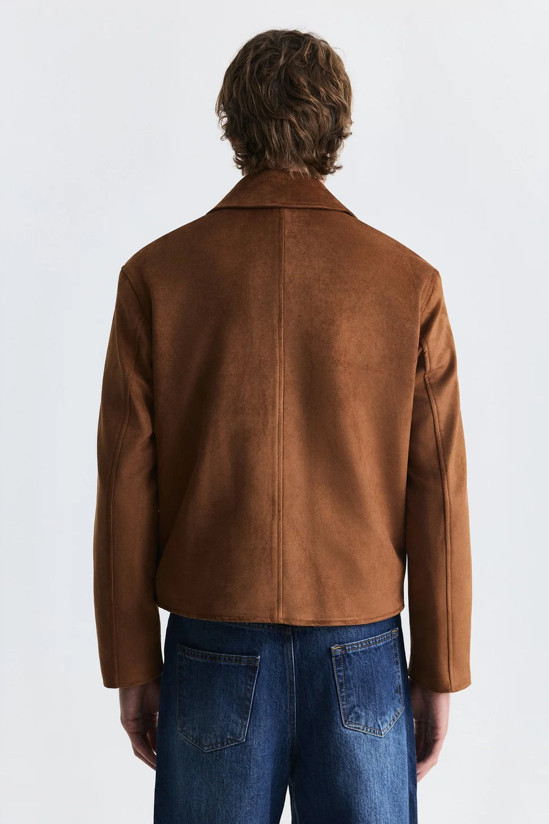 Antioch suede jacket in camel