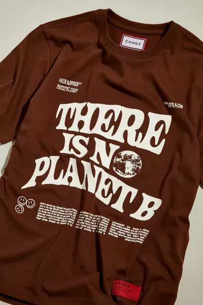 CHNGE UO Exclusive There Is No Planet B Recycled T-shirt