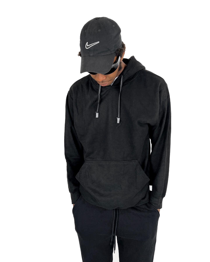 Pro Club Oversized Heavyweight Hoodie in black