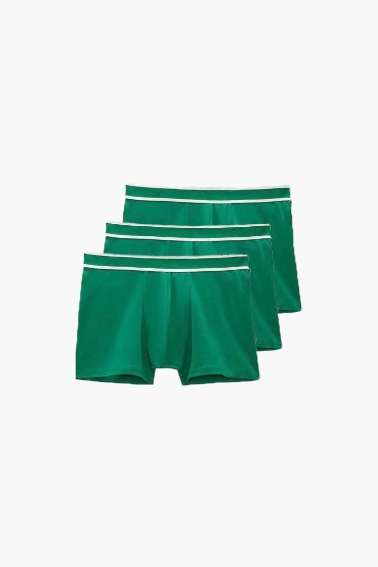 Zara 3 pack combination boxers in green
